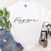 West Virginia Script Staat Frauen T - Shirt
