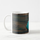 West Virginia Shape Aquamarin Kaffeetasse (Links)
