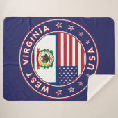 West Virginia Sherpadecke (Vorderseite (Horizontal))