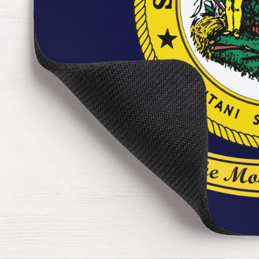 West Virginia Siegel Mousepad (Ecke)