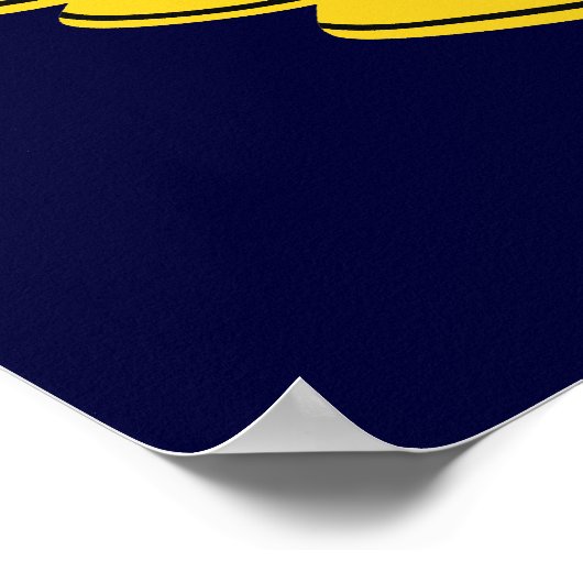 West Virginia Siegel Poster (Ecke)