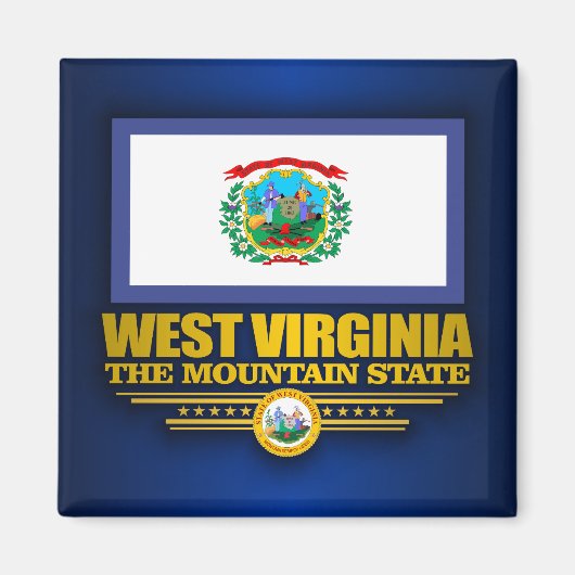 West Virginia (SP) Magnet (Vorne)
