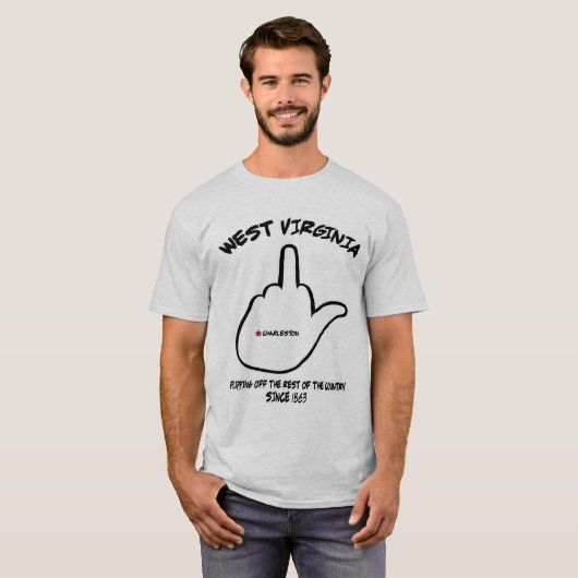 West Virginia Staat Bird T-Shirt (Vorne ganz)