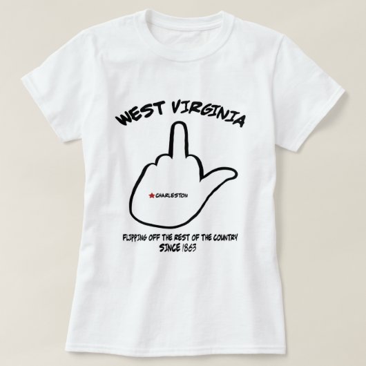 West Virginia Staat Bird T-Shirt (Design vorne)