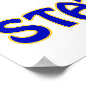 West Virginia Staat Blume, Rhododendron, Poster (Ecke)