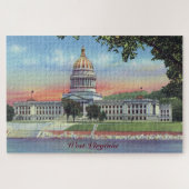 West Virginia Staat Hauptstadt Grosses Puzzle (Horizontal)