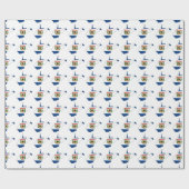 West Virginia Staat Kontur Karte und Flagge Geschenkpapier (Flach)