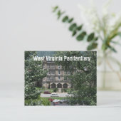 West-Virginia-Staatsgefängnis Postkarte (Stehend Vorderseite)