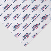 West Virginia Staatsstolz Tissue Paper Seidenpapier (Ausschnitt)