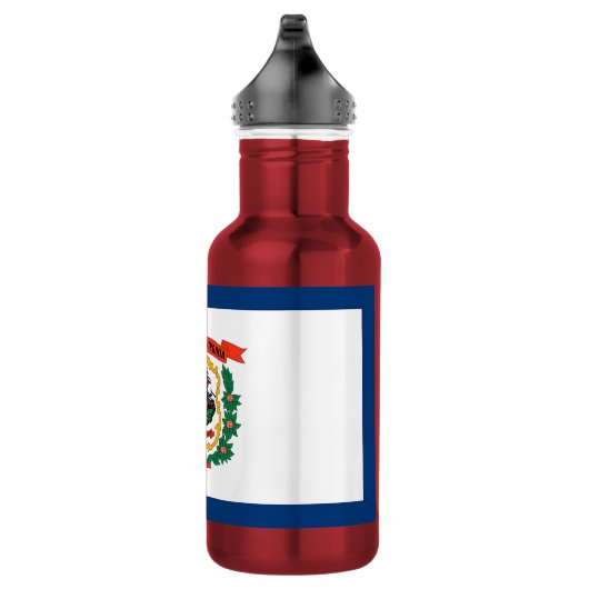 West Virginia State Flag Liberty Bottle Trinkflasche (Rechts)