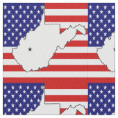 WEST VIRGINIA STOFF (Nahaufnahme)