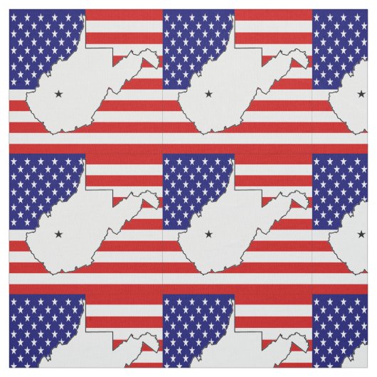 WEST VIRGINIA STOFF (Muster)