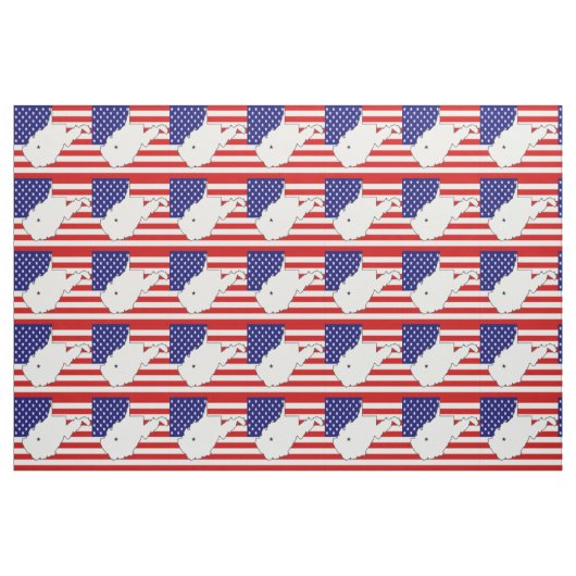 WEST VIRGINIA STOFF (Fat Quarter (45,7 x 55,9 cm))