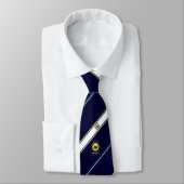 West Virginia stripes Flagge Krawatte (Gebunden)