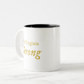 West Virginia Strong Coffee Tasse (Vorderseite Links)
