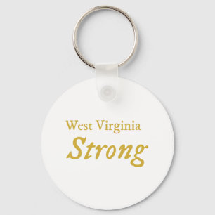 West Virginia Strong Schlüsselanhänger