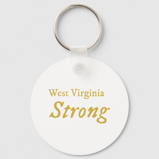 West Virginia Strong Schlüsselanhänger (Vorderseite)