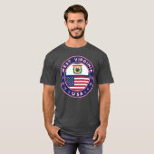 West Virginia T-Shirt (Vorne ganz)
