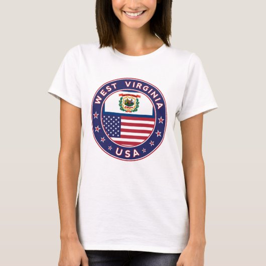 West Virginia T-Shirt (Vorderseite)