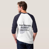 West Virginia T-Shirt (Schwarz voll)