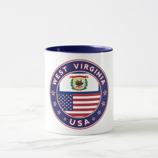West Virginia Tasse (Zentrum)