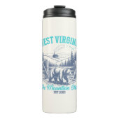 West Virginia The Mountain State Thermosbecher (Vorderseite)