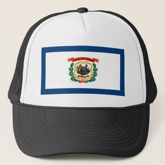 West Virginia Truckerkappe (Vorderseite)