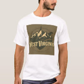 West Virginia Tshirt V01 (Vorderseite)