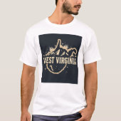 West Virginia Tshirt V05 (Vorderseite)