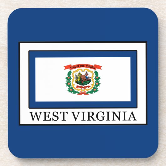 West Virginia Untersetzer (Vorderseite)