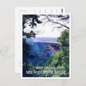 West Virginia - Usa - Mosaic - Postkarte (Vorne/Hinten)