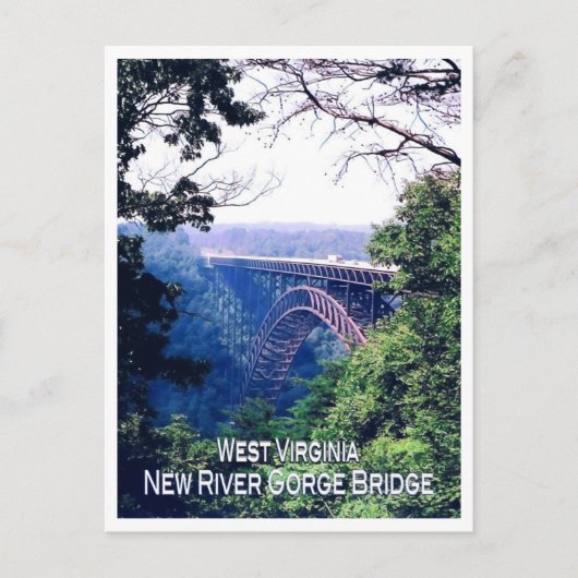 West Virginia - Usa - Mosaic - Postkarte (Vorderseite)