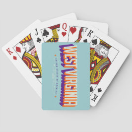 West Virginia USA Playing Cards Spielkarten