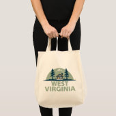 West Virginia, USA Tragetasche (Vorderseite (Produkt))