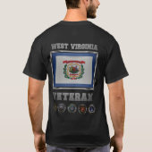 West Virginia Veteran Tshirt (Rückseite)