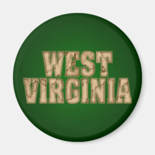 West Virginia Vintag Magnet
