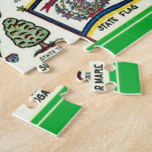 West Virginia Vintag Map Puzzle (Seite)