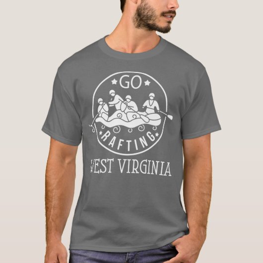 West Virginia Whitewater Rafting T-Shirt (Vorderseite)