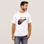 West Virginia, wild u. wunderbar T-Shirt (Vorne ganz)