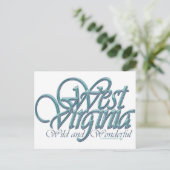 West Virginia wild und wunderbar_4 Postkarte (Stehend Vorderseite)