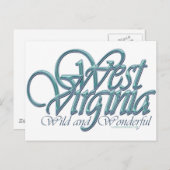 West Virginia wild und wunderbar_4 Postkarte (Vorne/Hinten)
