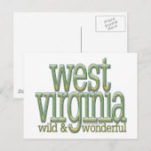 West Virginia wild und wunderbar_8 Postkarte (Vorne/Hinten)