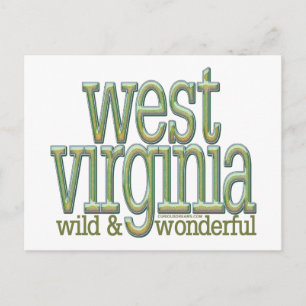 West Virginia wild und wunderbar_8 Postkarte