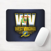 West Virginia (WV) Mousepad (Mit Mouse)