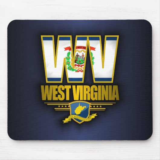 West Virginia (WV) Mousepad (Vorne)