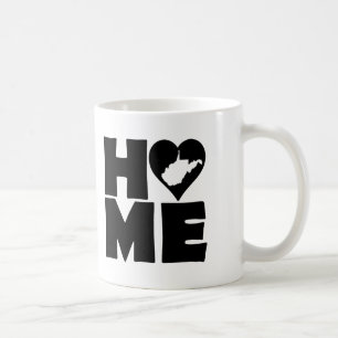 West Virginia Zuhause Heart Staat Tasse oder Trave