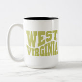 West Virginia Zweifarbige Tasse (Links)