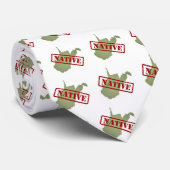 West- Virginiaeingeborener mit West- Virginiakarte Krawatte (Gerollt)