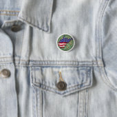 West- VirginiafriedensStaat - Knopf Button (Beispiel)