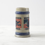 WEST- VIRGINIAkohlen-BERGMANN Bierglas (Mittel)